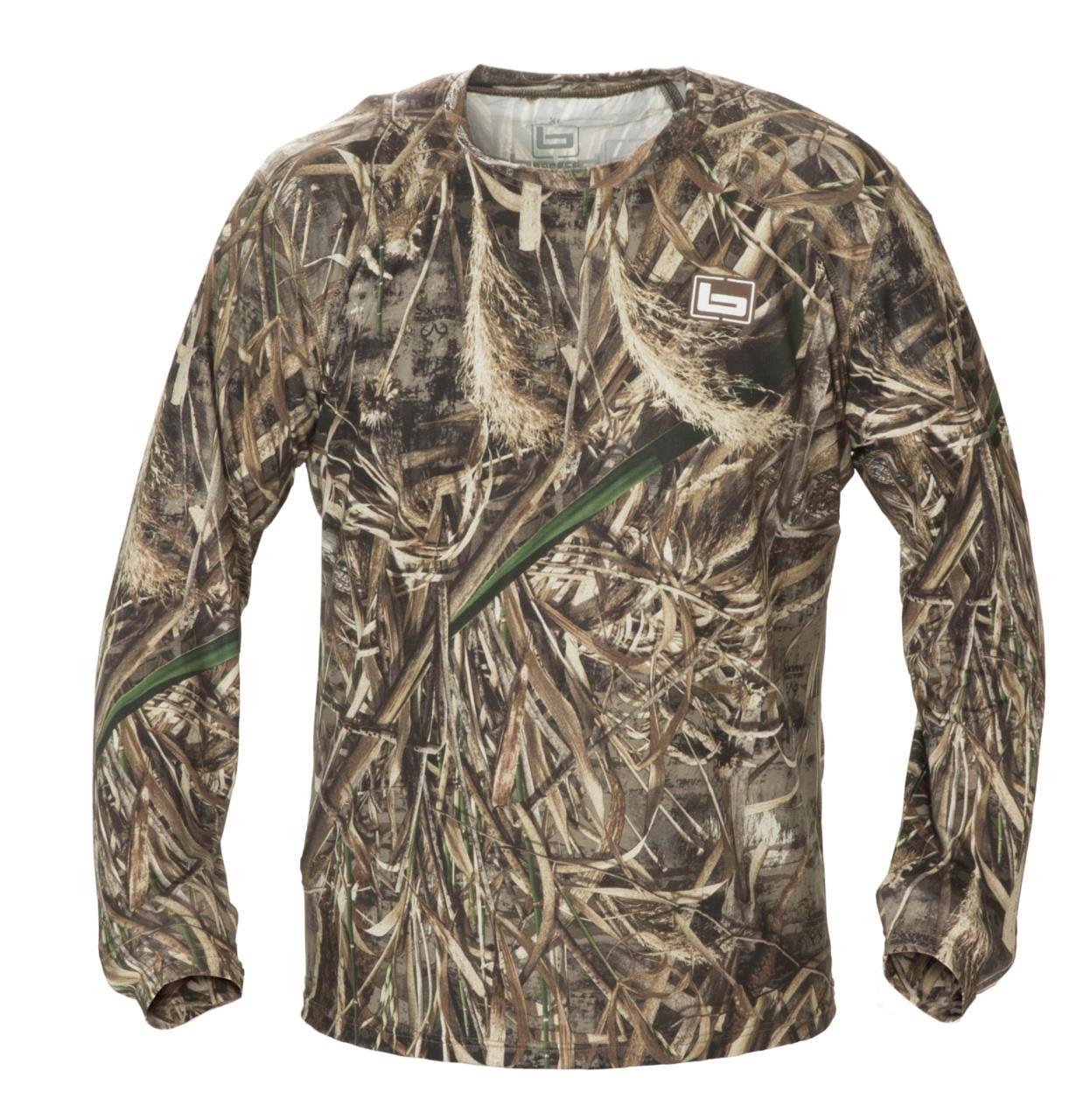 Banded Tech Stalker Mock Shirt, Size: Large, Realtree Max 5
