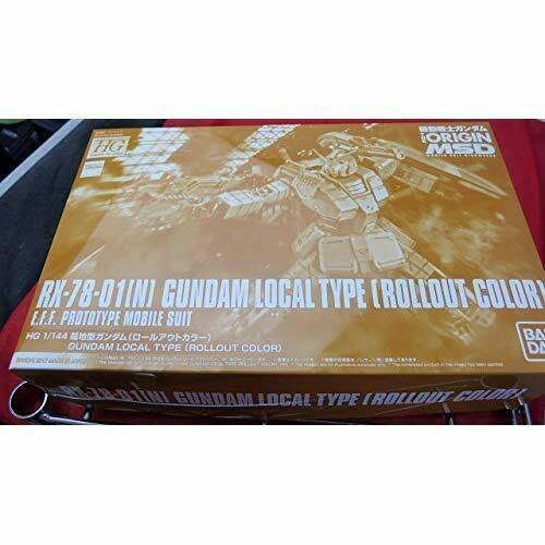 Bandai HG 1/144 RX-78-01[N] Gundam Local Type Rollout Color Model Kit Gundam New
