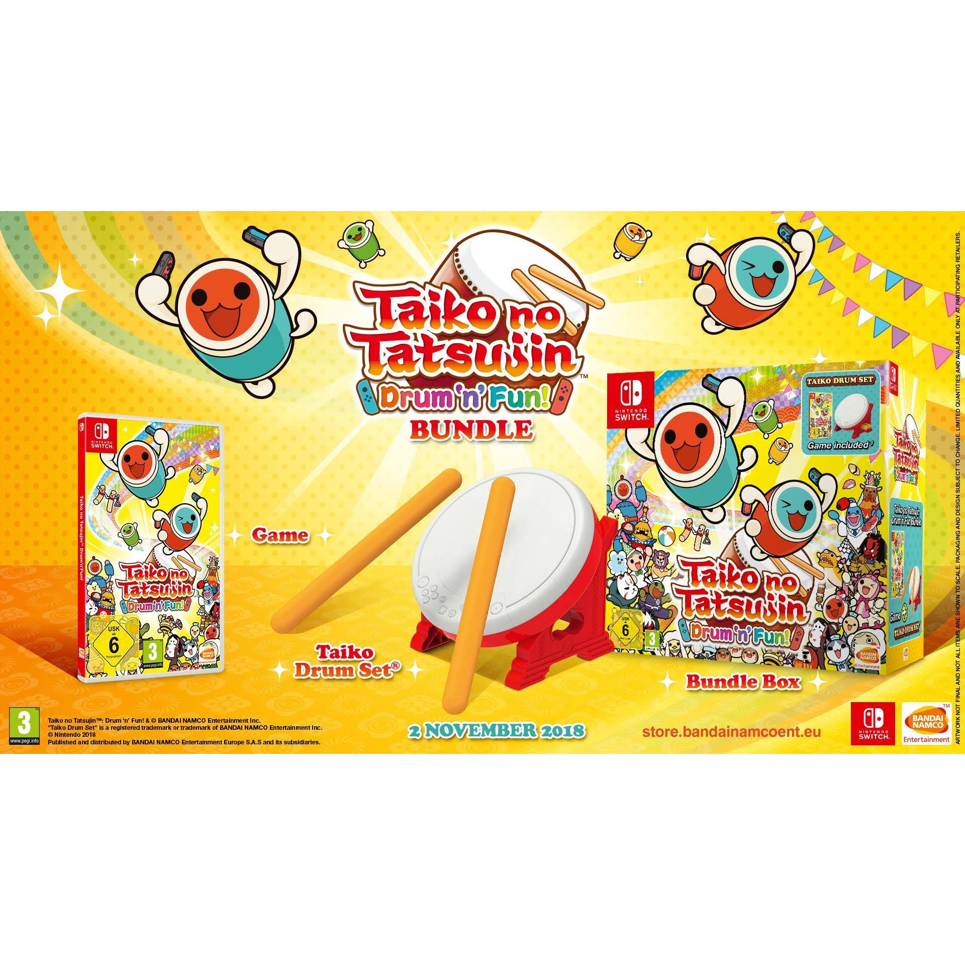 Taiko No Tatsujin: Drum &n& Fun! Collector&s Edition (Nintendo Switch)