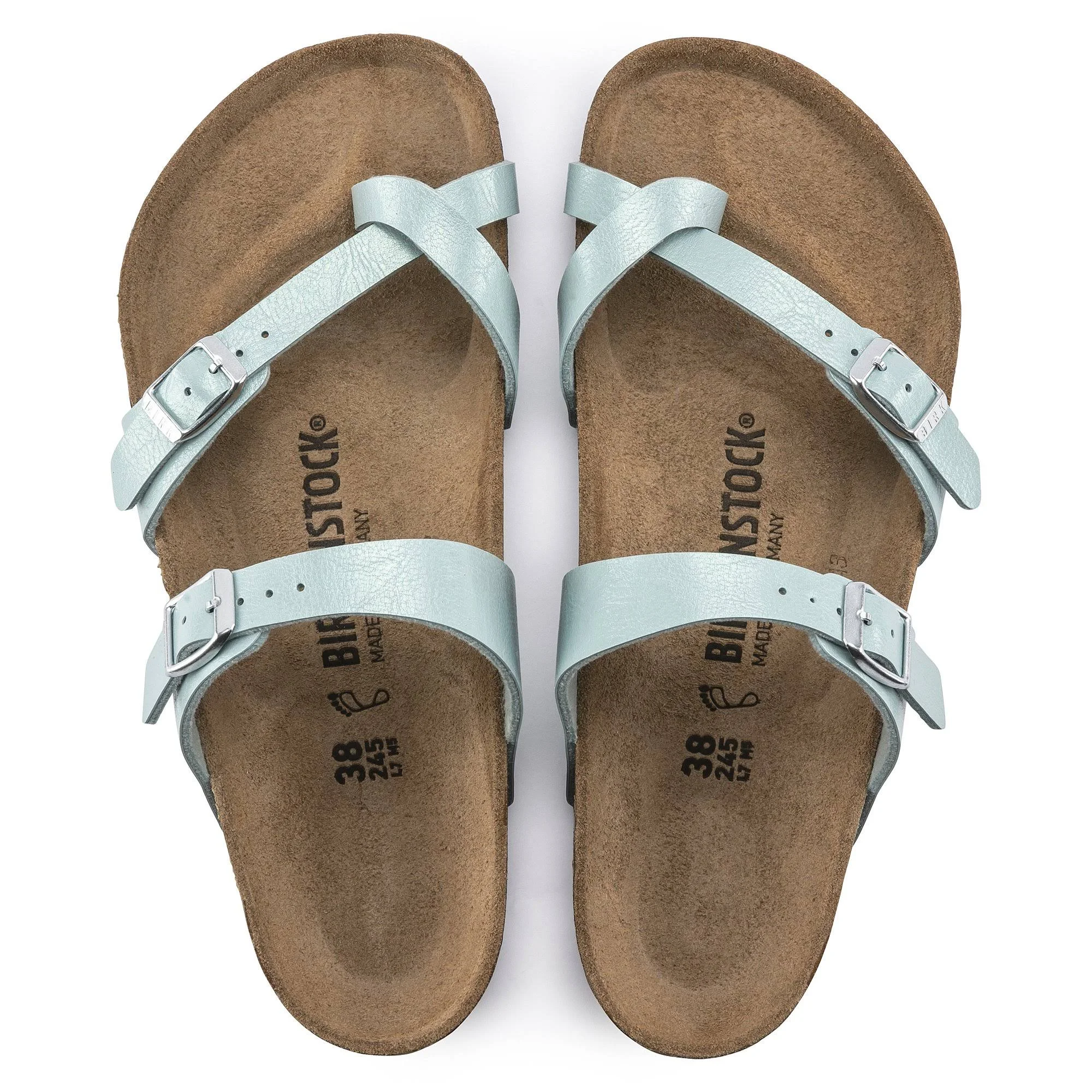Birkenstock Women's Mayari, Faded Aqua, 42