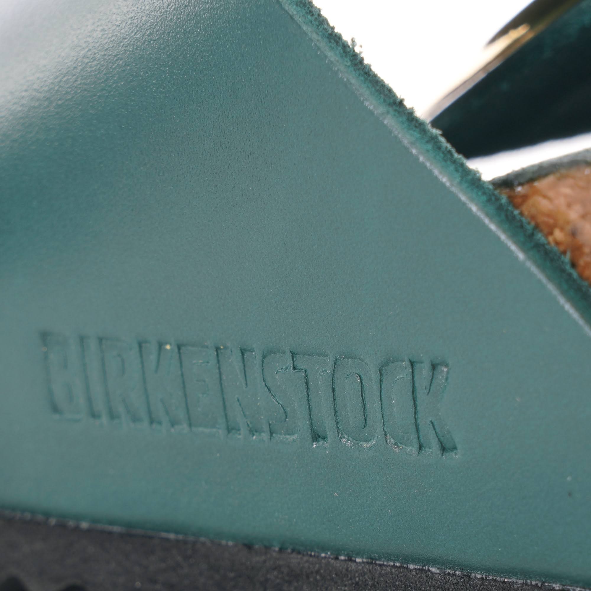 Birkenstock Clogs Green Madrid Big Buckle 3.5 Women / EU 41 / Green