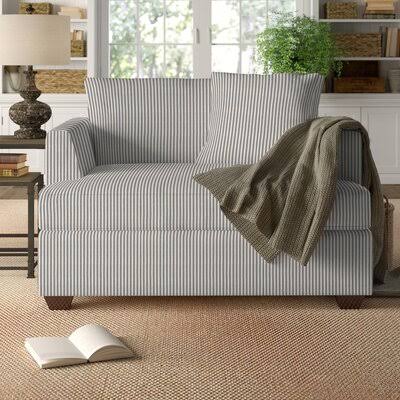 Karley 39x22 Armchair Birch Lane Body Fabric: Cruise Adrift