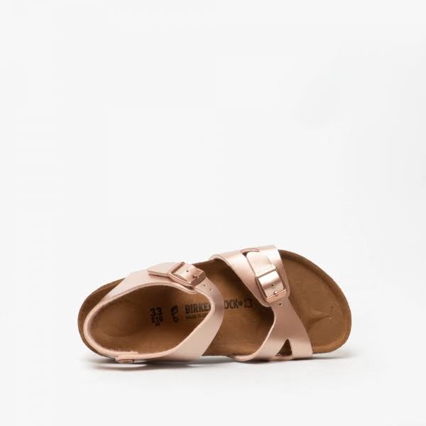 Birkenstock Rio Kids& Sandals - Metallic - Flat Sandals