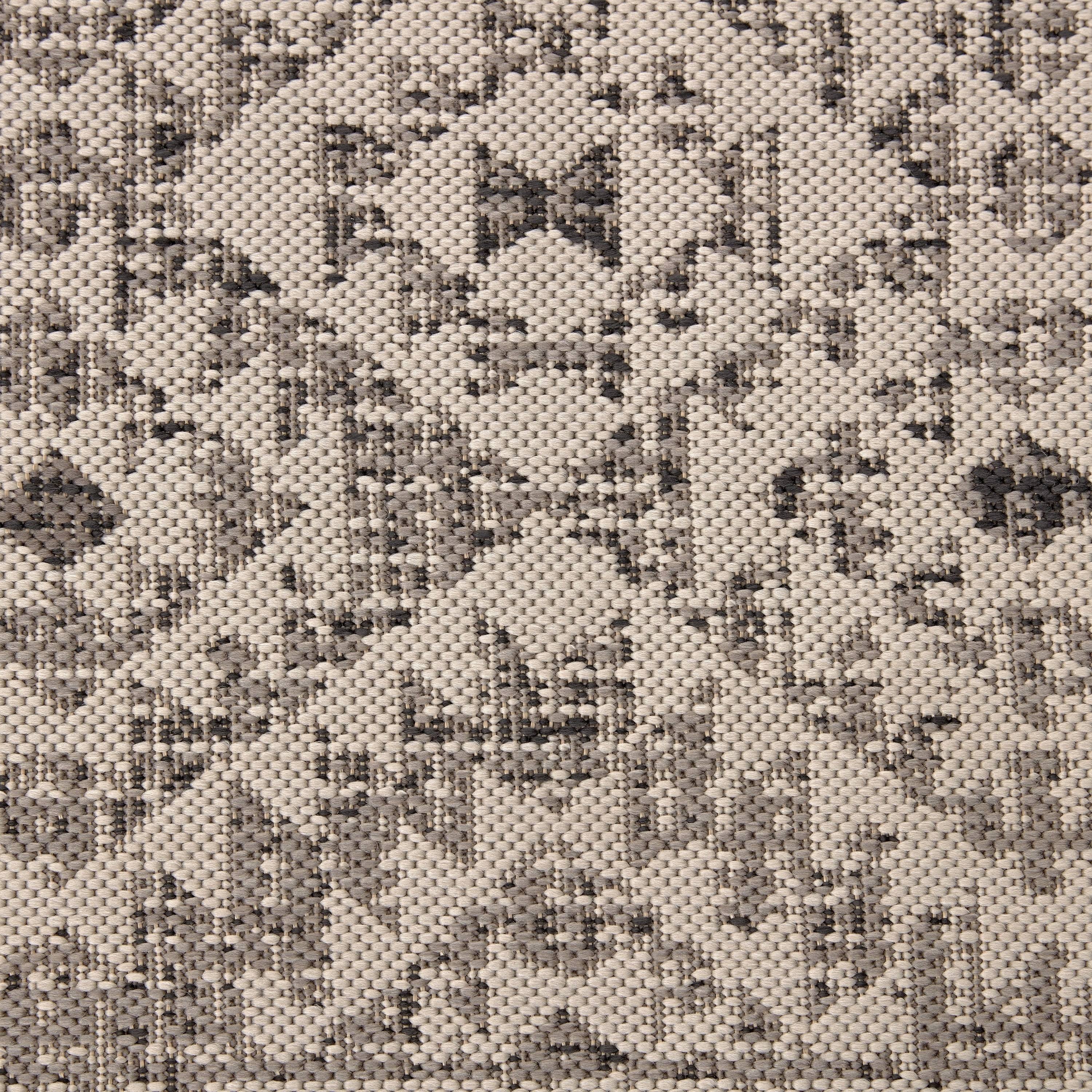 Aztec Stone Beige Indoor/Outdoor Rug (7&10x22 x 10&) - 7&10x22 x 10&