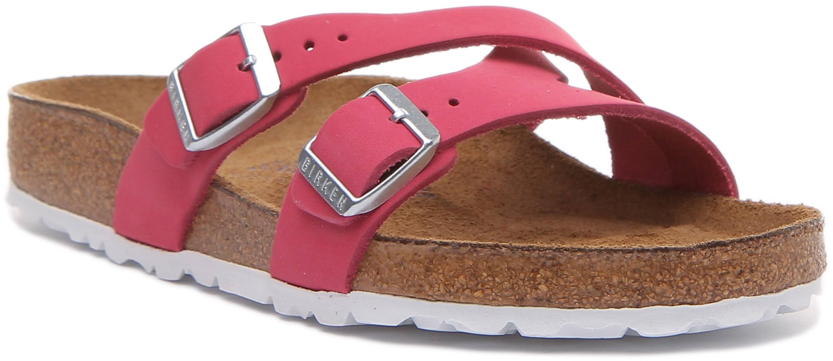 Birkenstock Yao Balance in Fuchsia for Women | Regular Fit