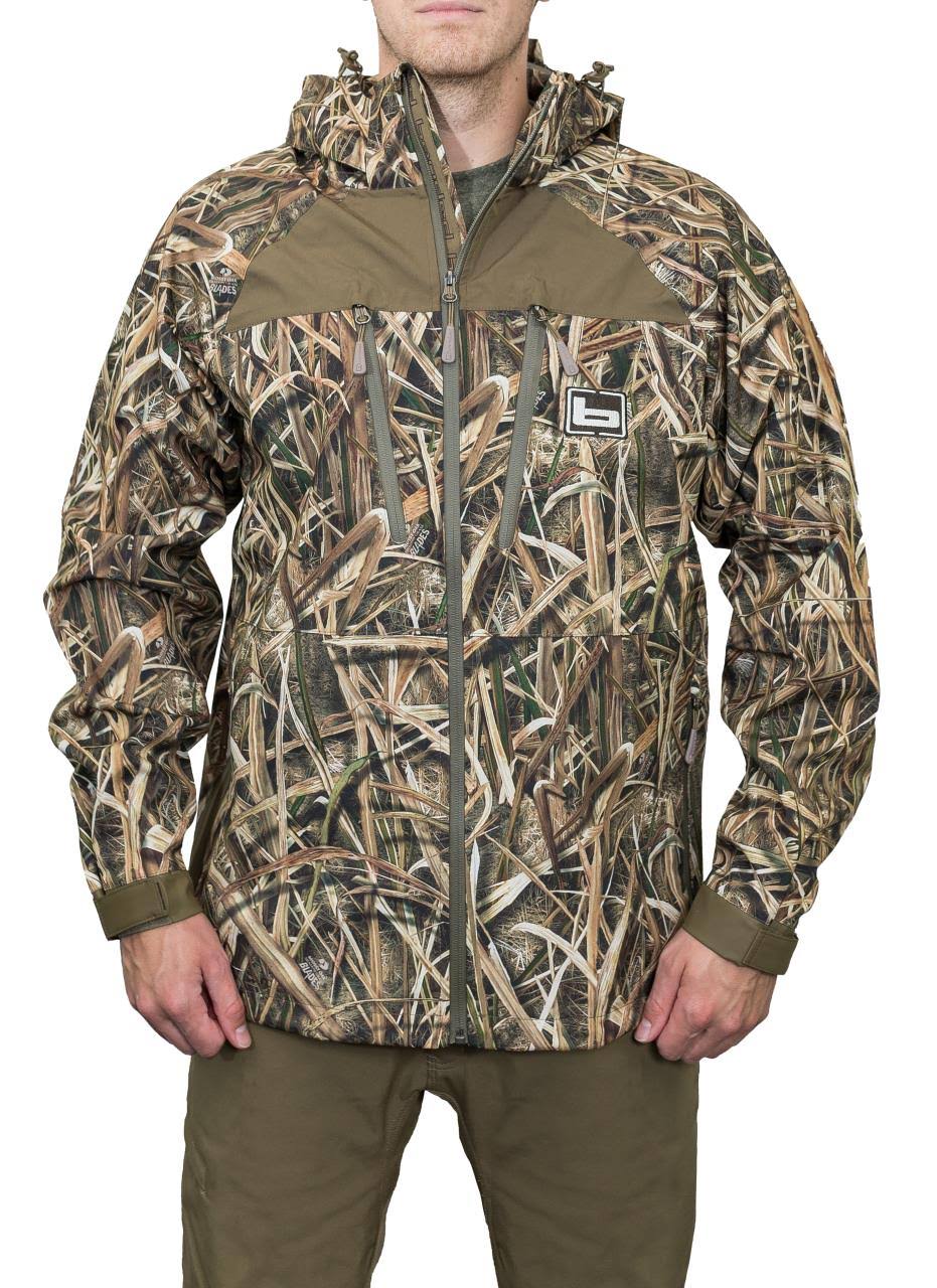 Banded Feather Stretch Shell Jacket Blades Medium, Men's, Green