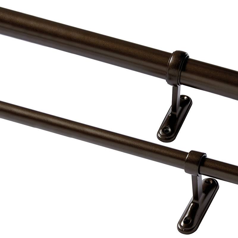 Single Rod Drapery Hardware Kit, 48x22-88x22 - Ballard Designs