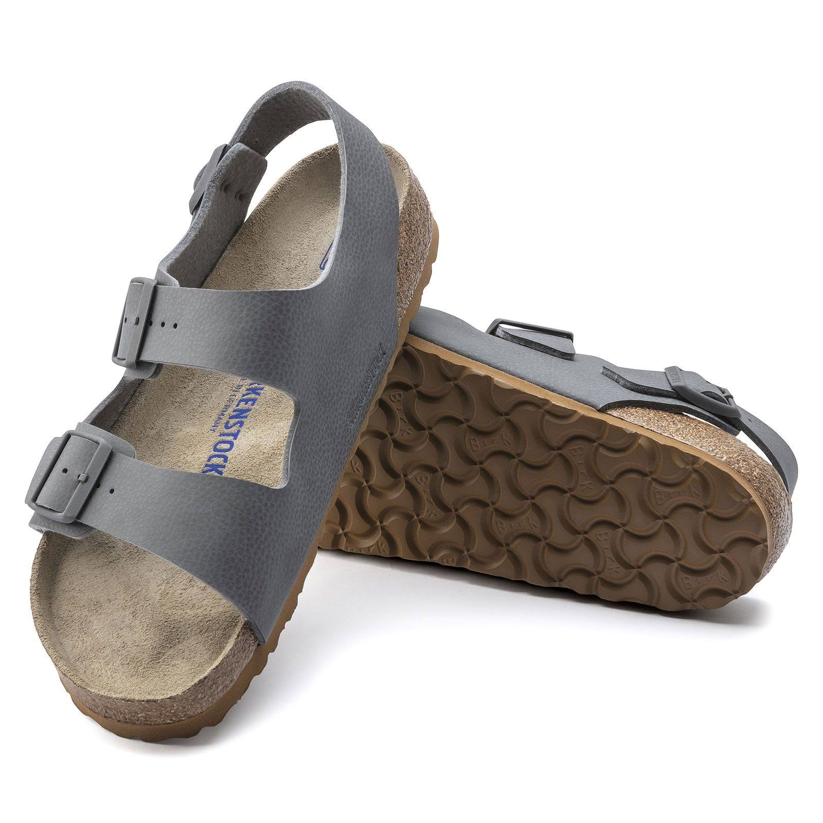 Birkenstock Milano Soft Footbed Desert Soil Gray / 44 / Regular