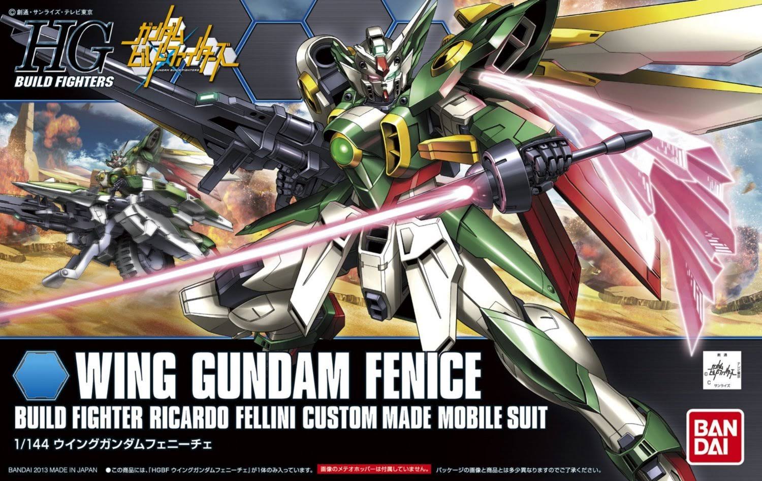 Bandai Hobby Hg Build Fighters #6 Wing Gundam Fenice
