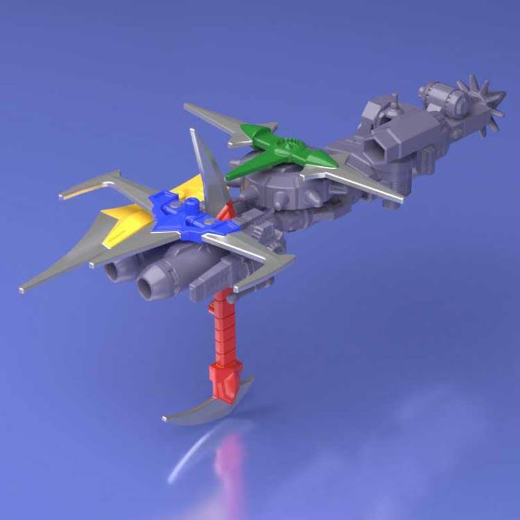 Voltron 2018 SDCC Exclusive Set Bandai Super Mini Pla Model Kit