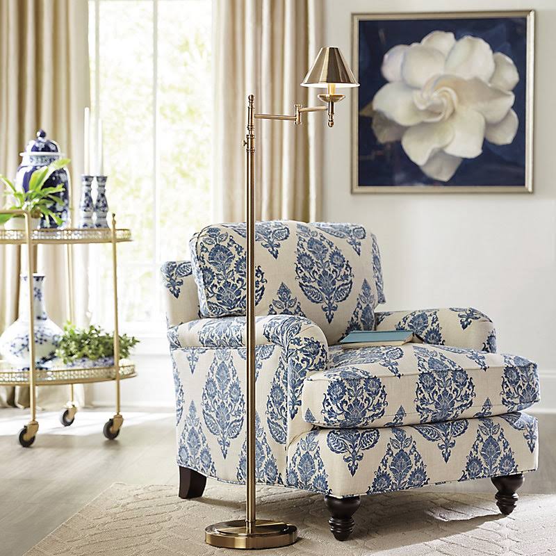 Penny Swing Arm Floor Lamp - Ballard Designs