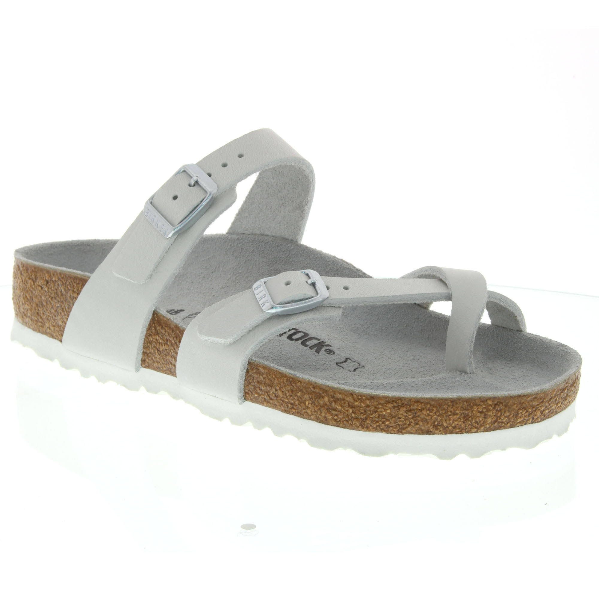 Birkenstock Women's Mayari (38 White Nubuck)