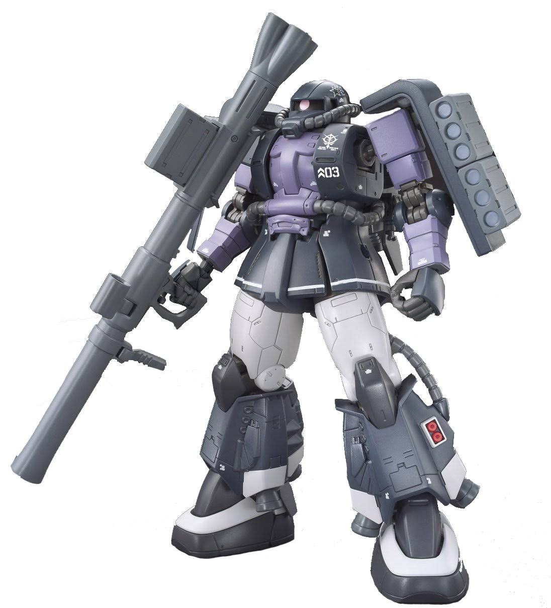 HG Gundam Origin Zaku II Gaia Mash Custom 1/144 Model Kit Bandai
