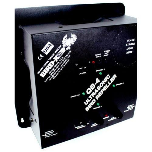 Bird-X Quadblaster Ultrasonic Bird Repeller