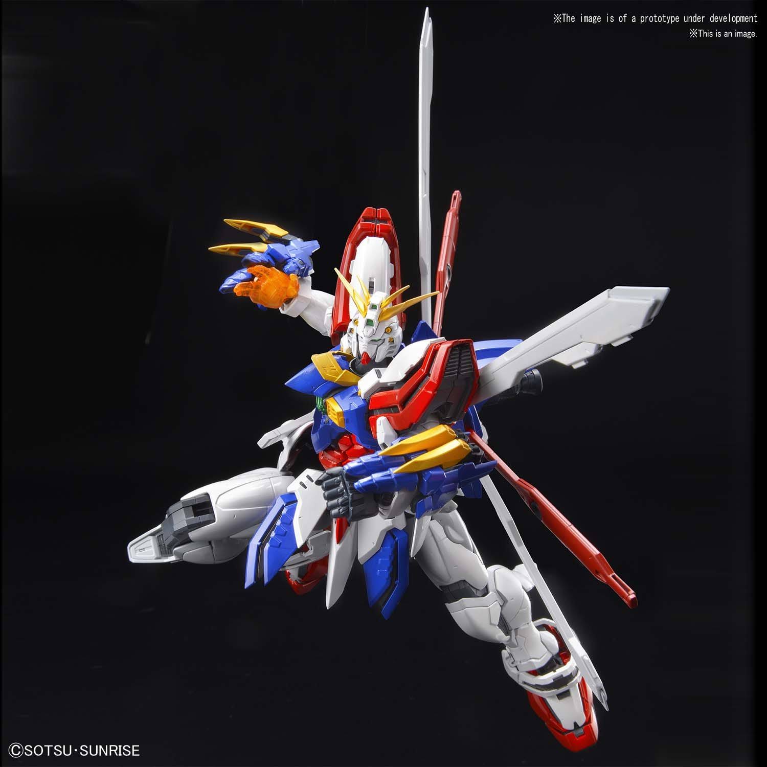 God Gundam G Gundam Hi-Resolution (1/100) Model Kit