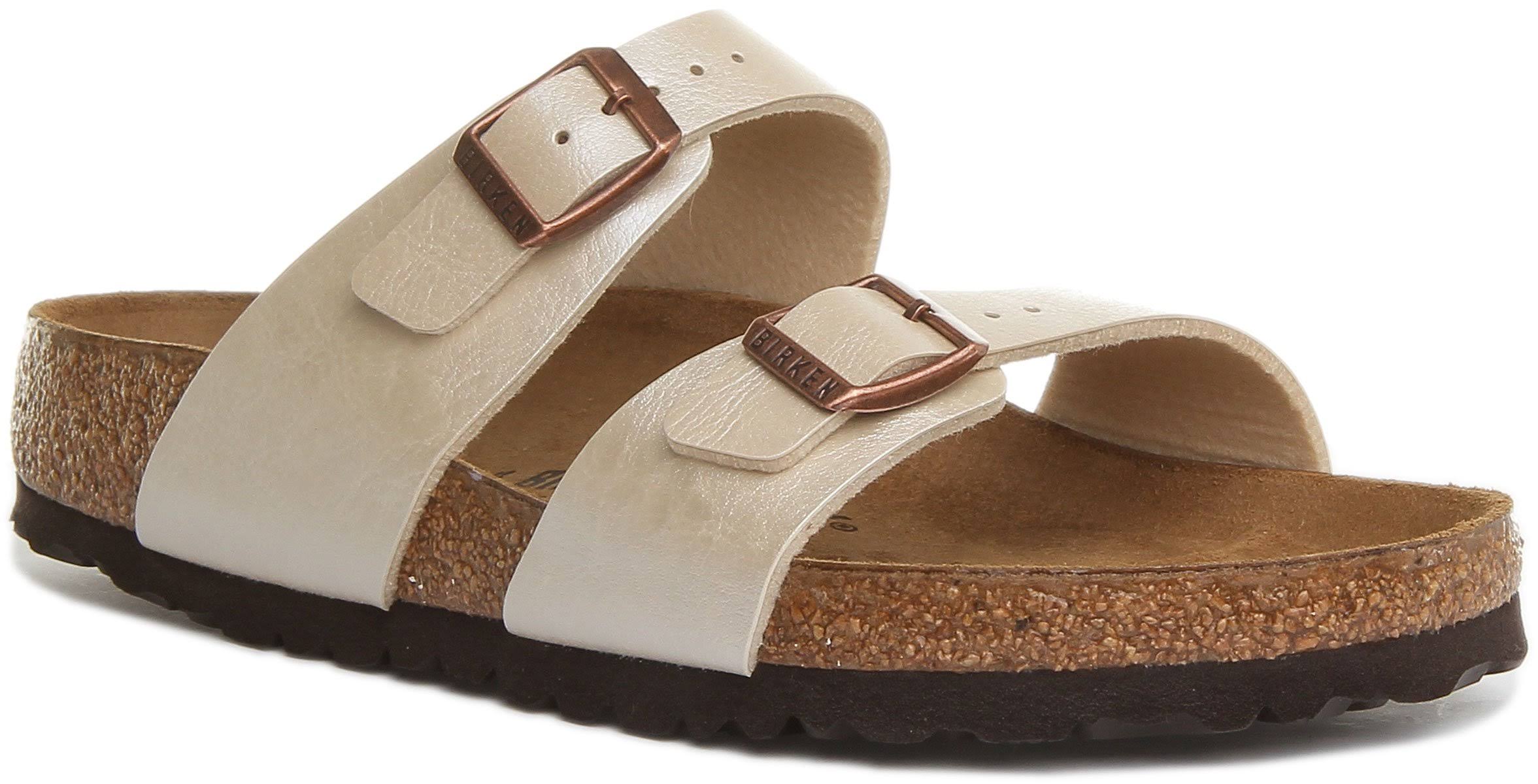 Birkenstock Sydney Sandal - Pearl White