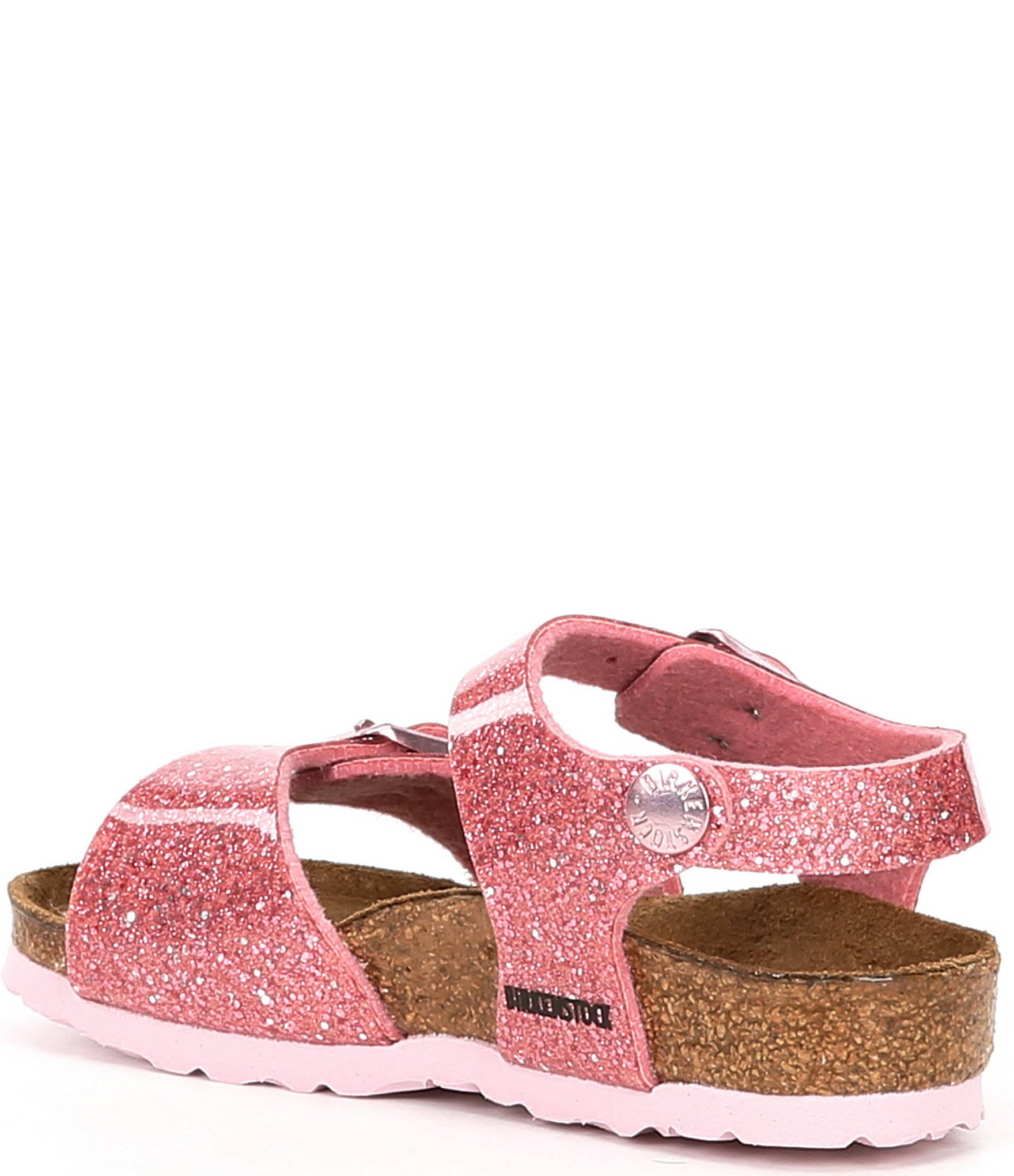 Birkenstock Girls& Rio Glitter Sandals Toddler - 9M Toddler
