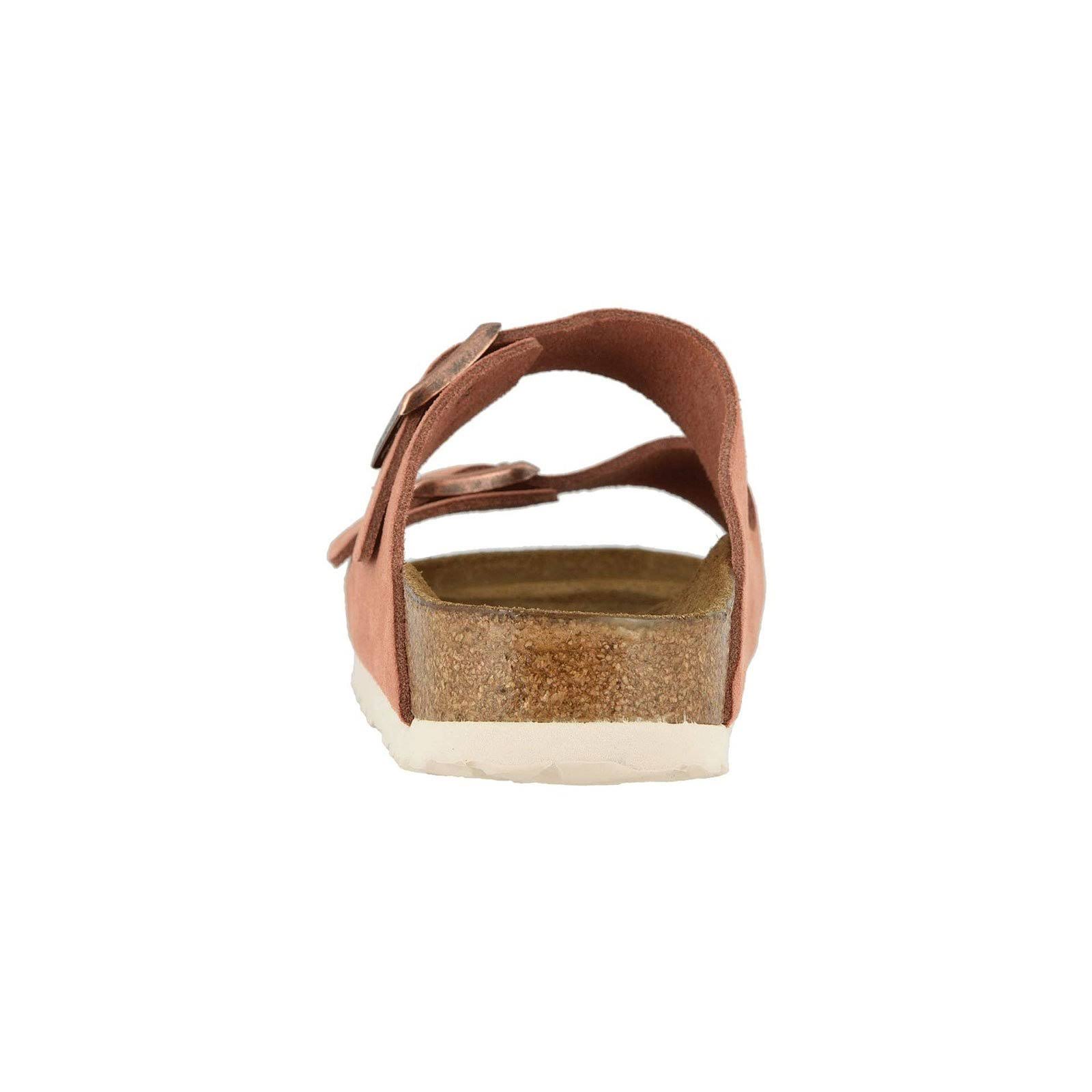 Birkenstock Women's Arizona Soft Footbed Sandals - Earth Red 37