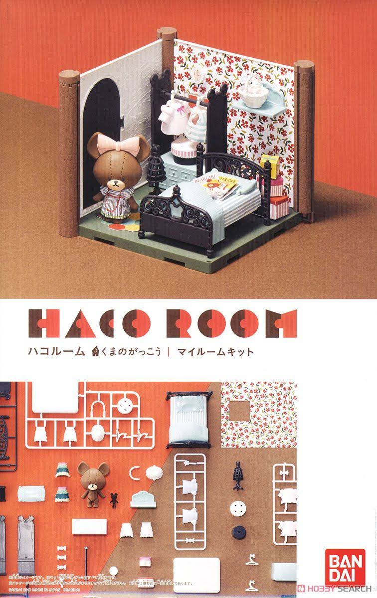 *Hakorumu School Bears My Room Kit Color-Coded pre-Plastic