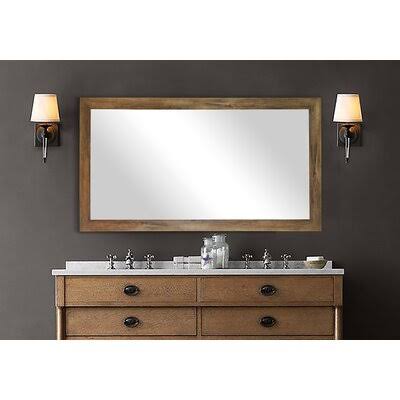 Landover Rustic Bathroom/Vanity Mirror Size: 72x22 x 39