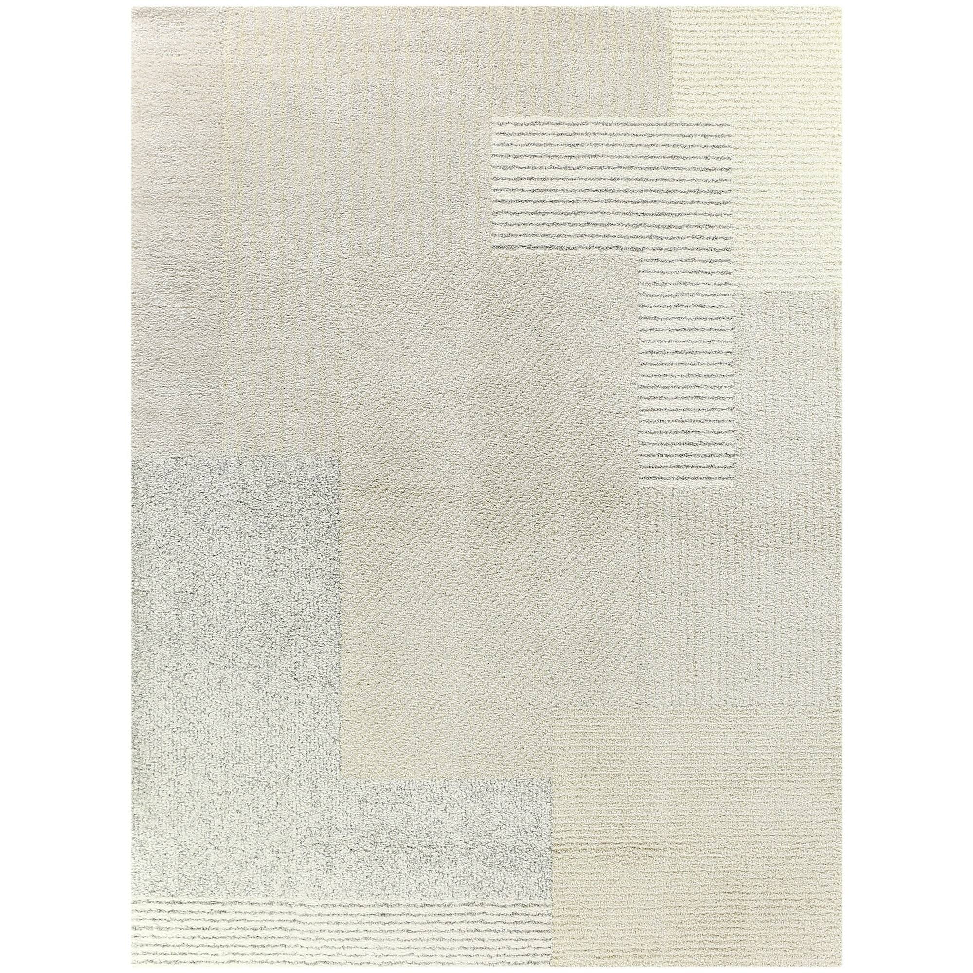 BALTA Bentham Ivory 5 ft. x 7 ft. Geometric Area Rug