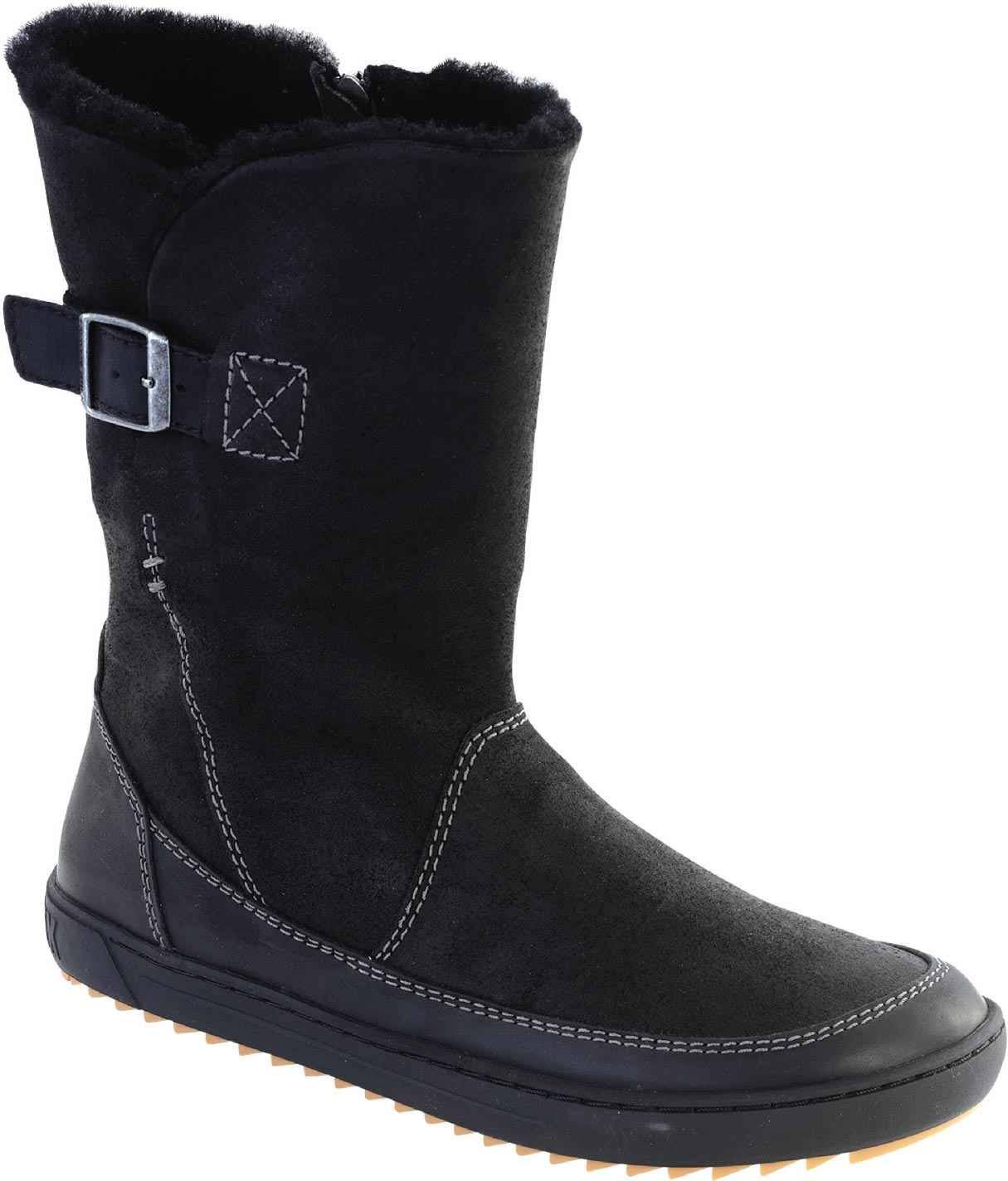 Birkenstock Woodbury 445151 Women's Black Boots Size 8 Medium In Box