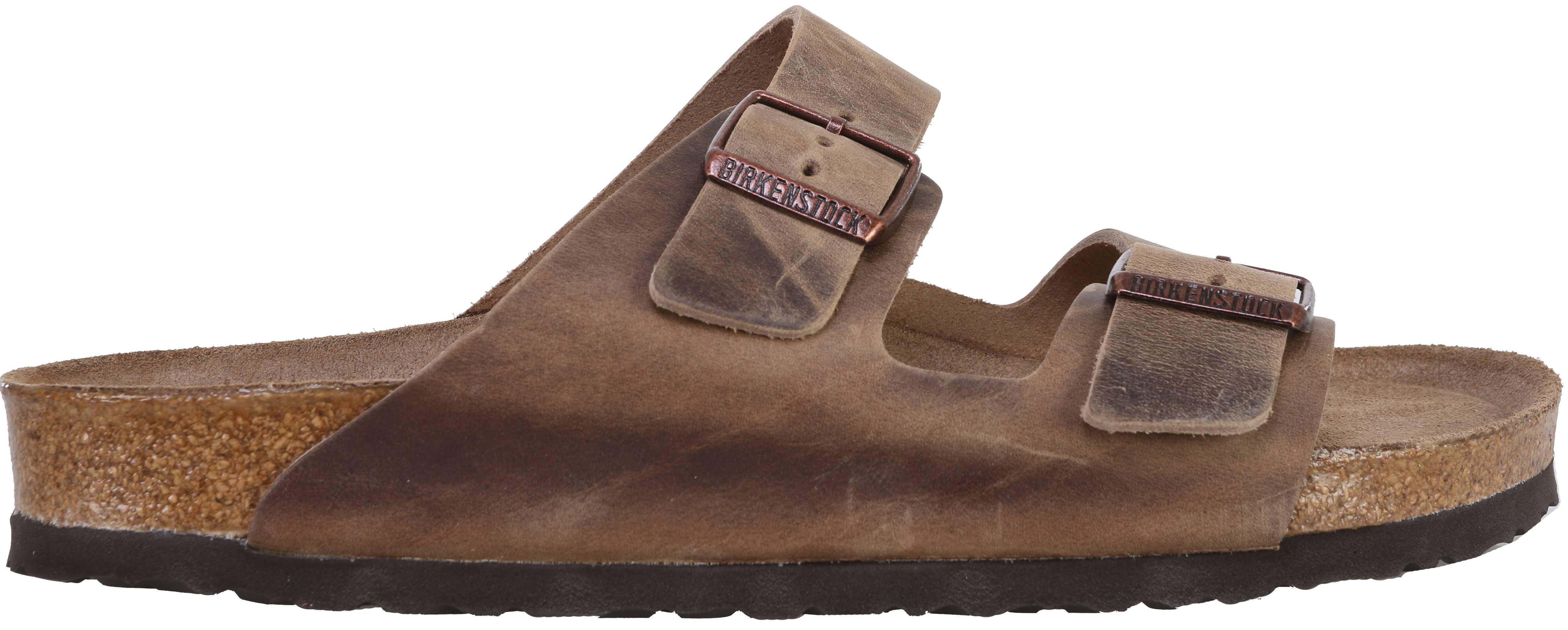 Birkenstock Arizona Soft Footbed (42 Tobacco Oiled Leather)