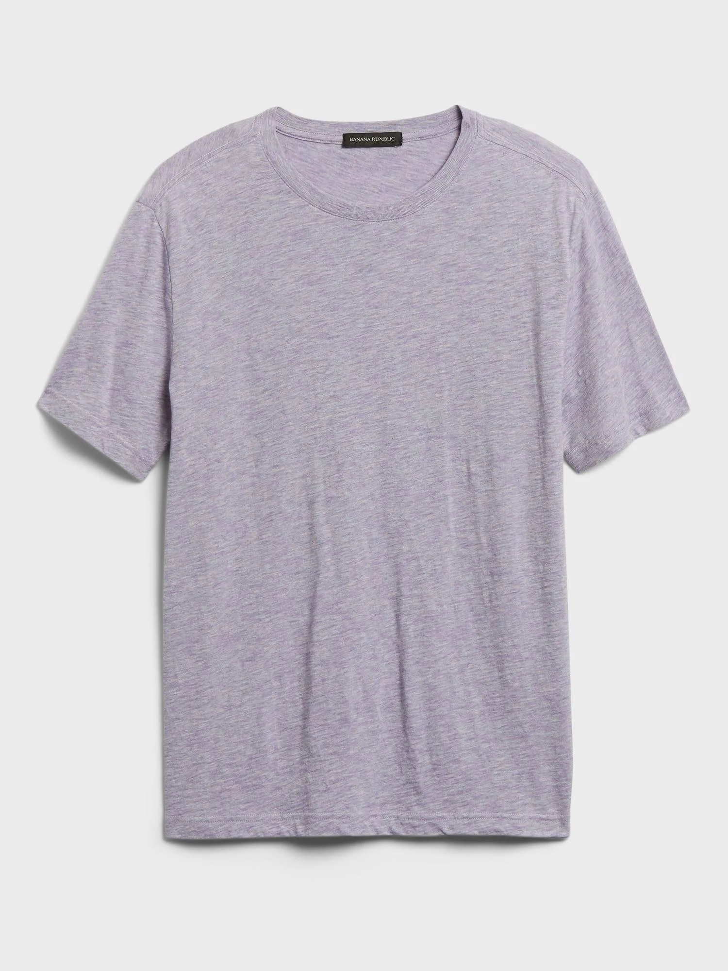 Banana Republic Men's Organic Soft Wash Crew-Neck T-Shirt Soft Lilac Size S