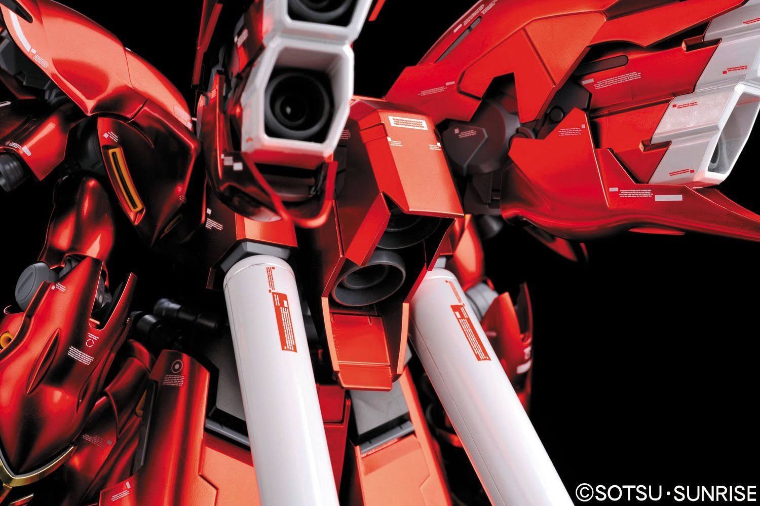 Bandai 1/100 mg MSN-06S Sinanju Ver. KA Titanium Finish