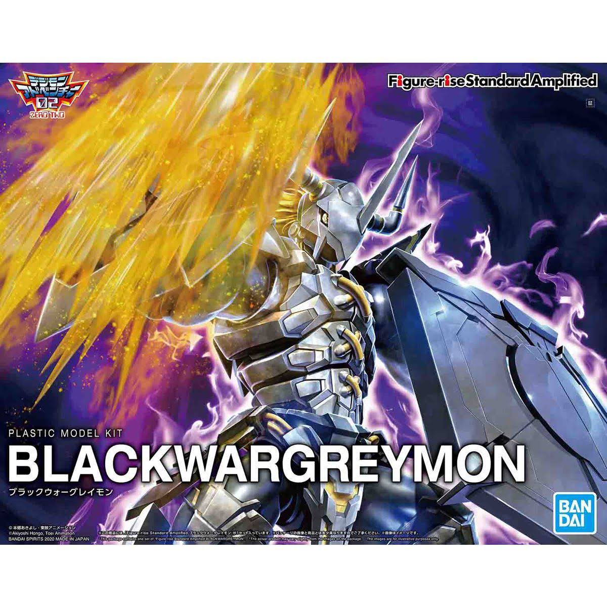 Bandai Digimon - Black Wargreymon (Amplified) Figure-rise Standard