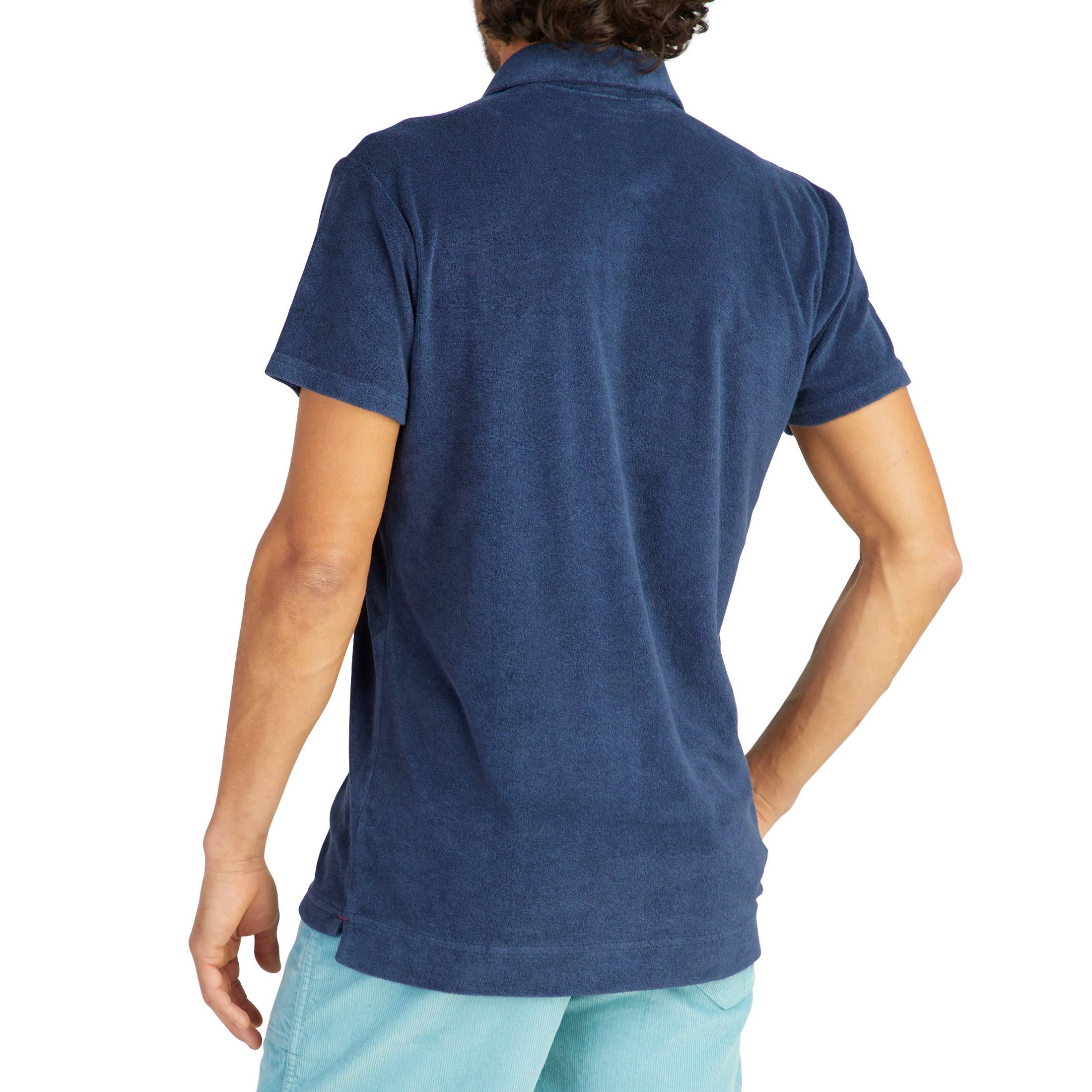Men's Terry Polo - Navy | Birdwell Beach Britches XXL / Navy
