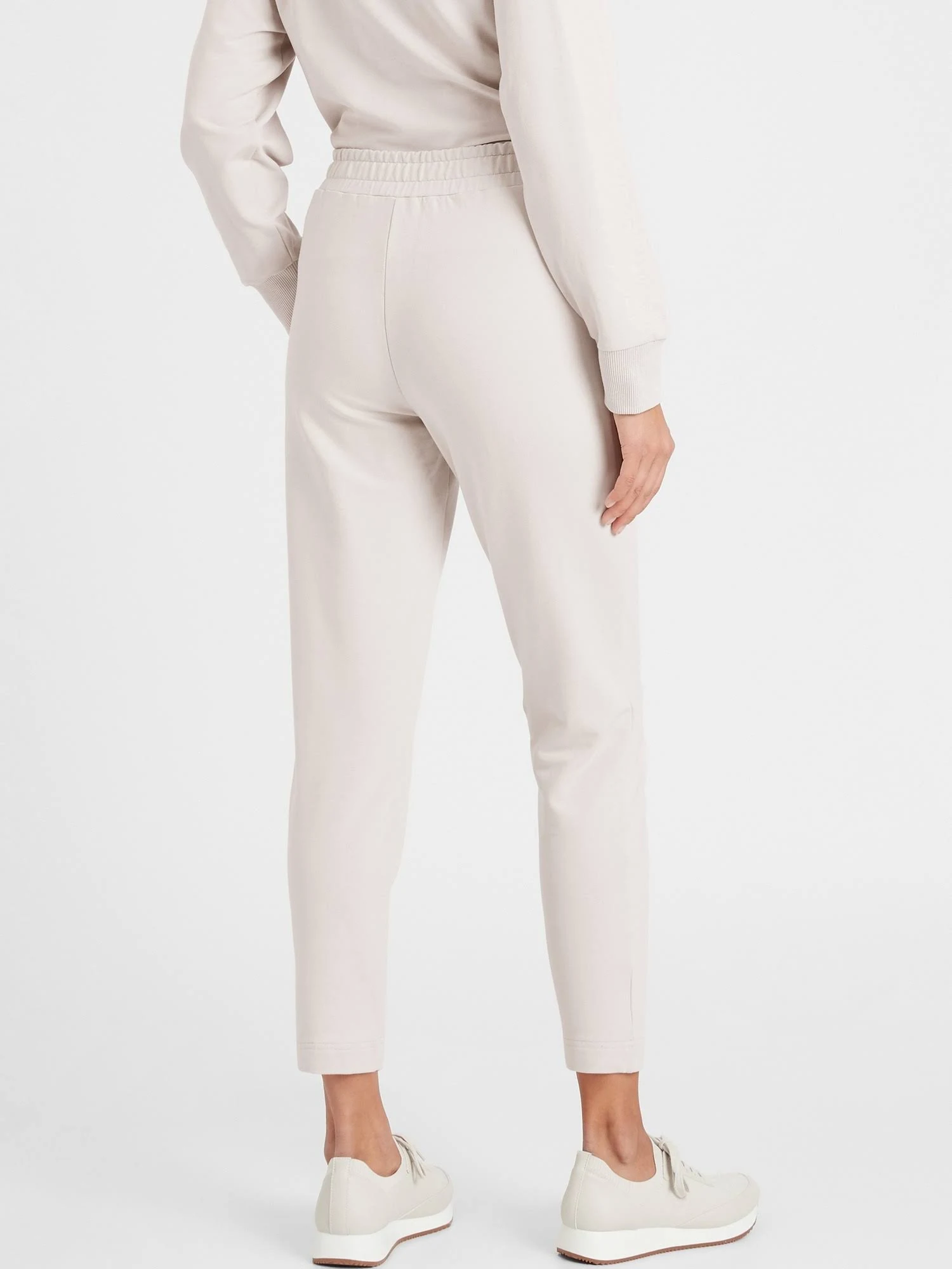 Banana Republic Women's French Terry Jogger Selenite Size S