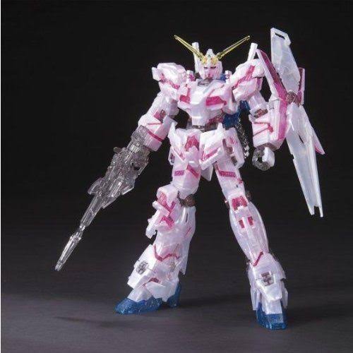 Bandai HGUC 1/144 Unicorn Gundam Destroy Mode NT-D Pearl Clear Ver. Plastic Kit