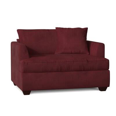 Karley 39x22 Armchair Birch Lane Body Fabric: Tina Scarlet