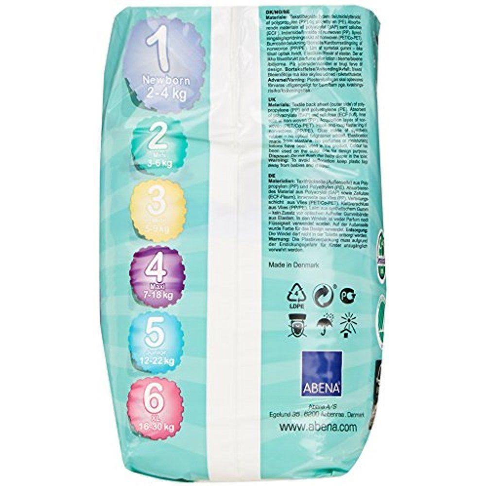 Bambo Nature Eco Friendly Baby Diapers Classic for Sensitive Skin, Size 1 (4-9 lbs), 28 Count