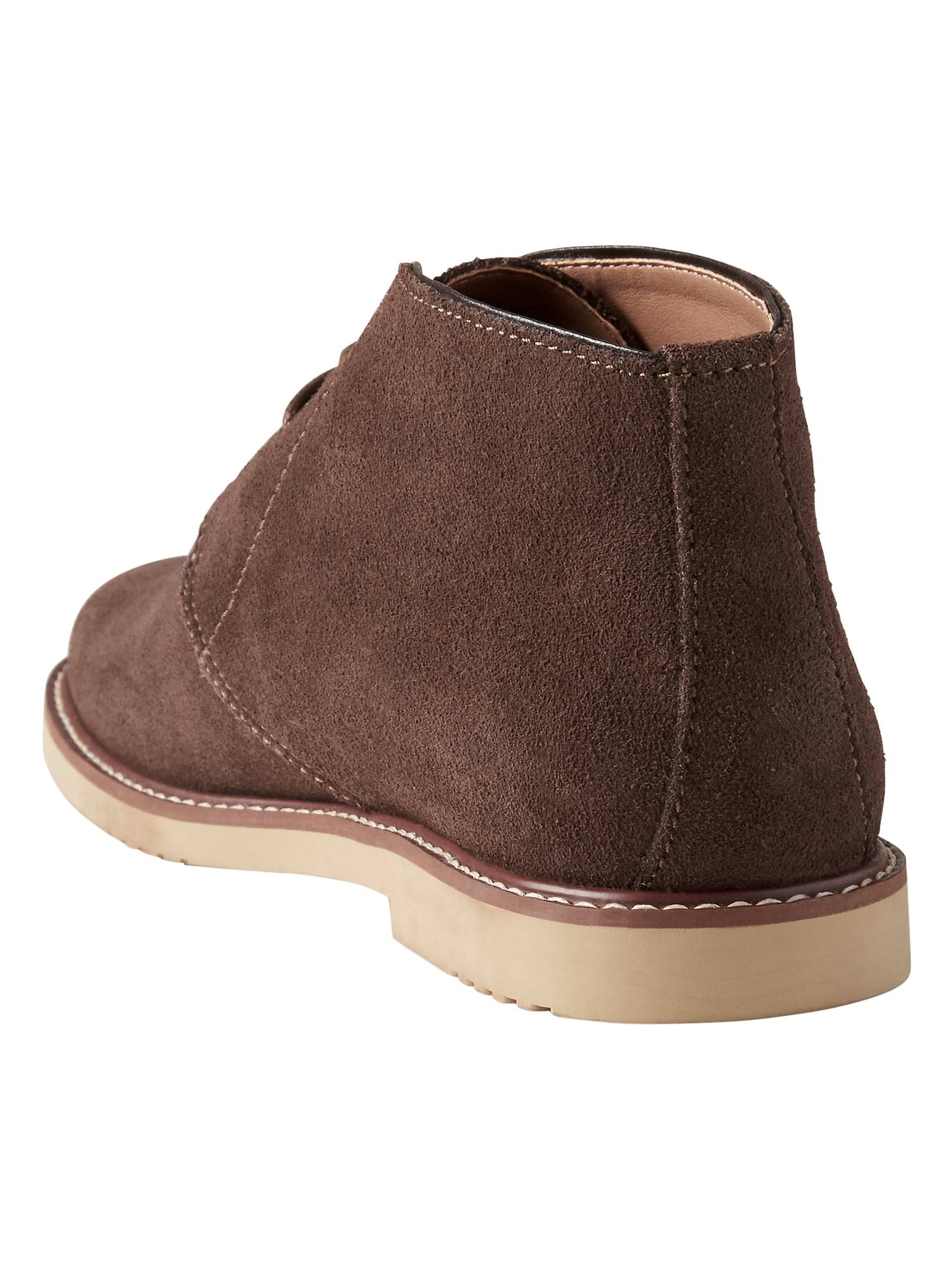 Banana Republic Factory Men's Suede Desert Chukka Boot Brown Regular Size 9