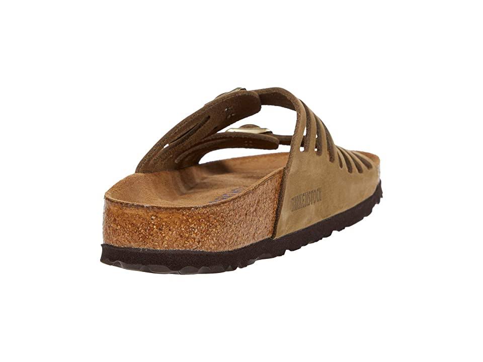 Birkenstock Women's Granada Soft Footbed Nubuck Suede Sandals - 11M