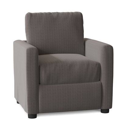 Birch Lane Cambridgeshire Armchair Body Fabric: Zula Charcoal