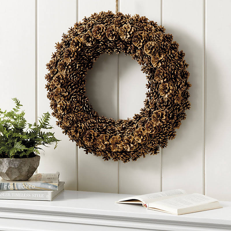 Pinecone Wreath - Ballard Designs