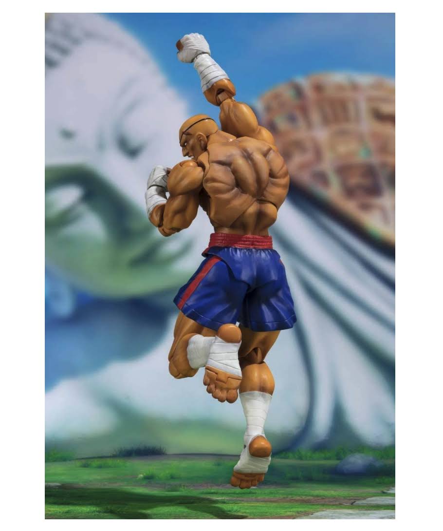 Street Fighter V Sagat S.H.Figuarts Action Figure