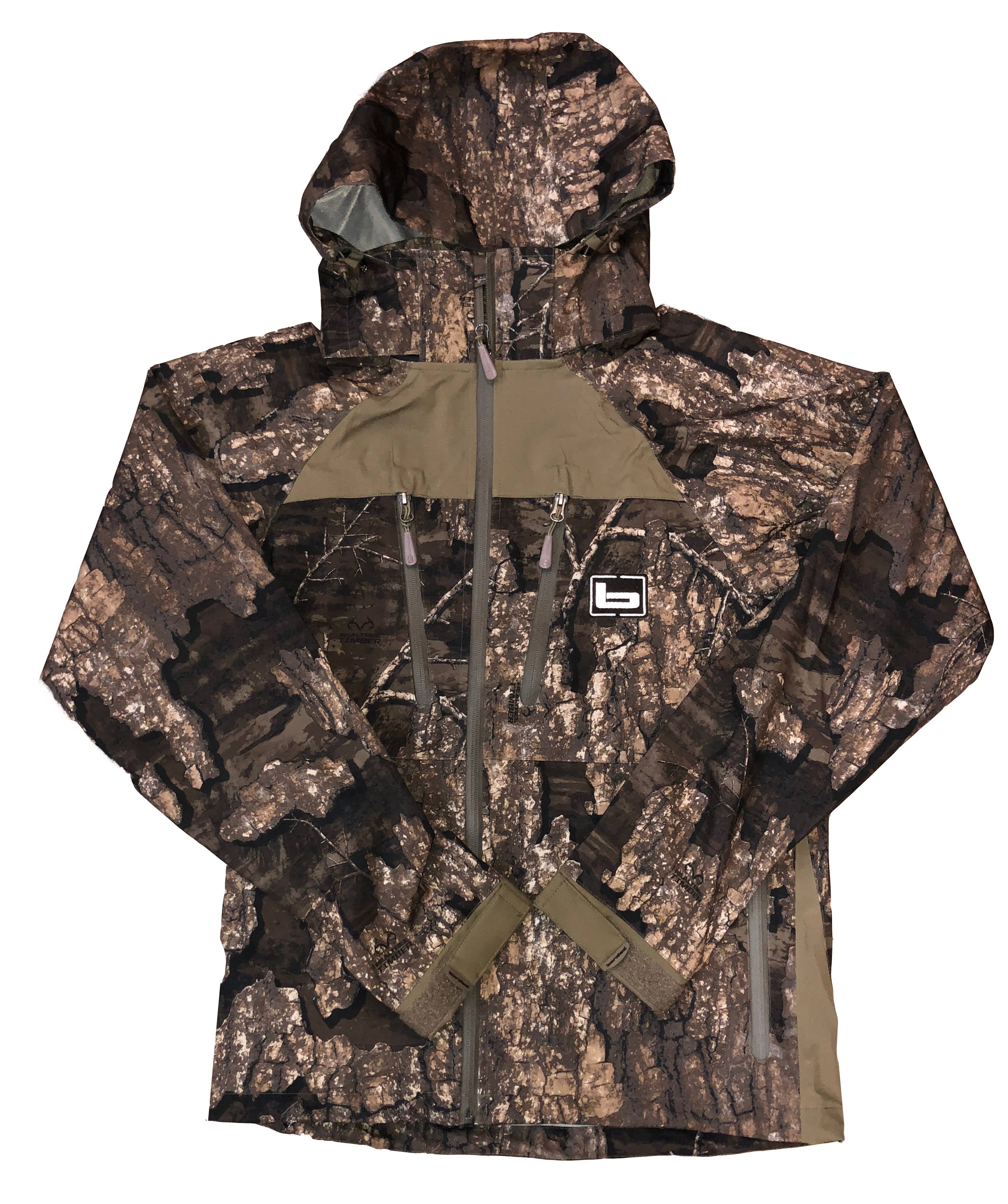 Banded Feather Stretch Shell Jacket