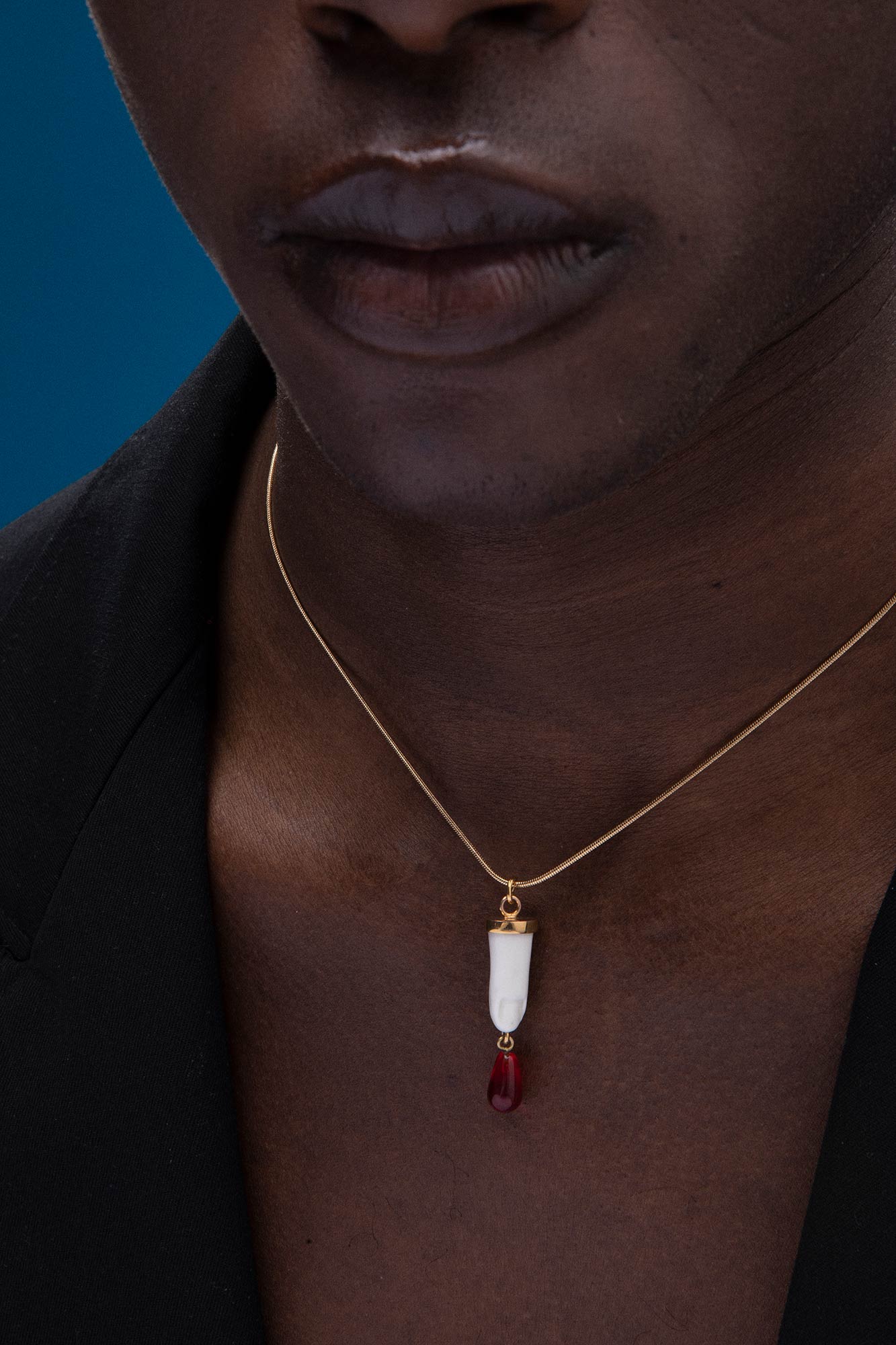 BLOOD DROP PENDANT