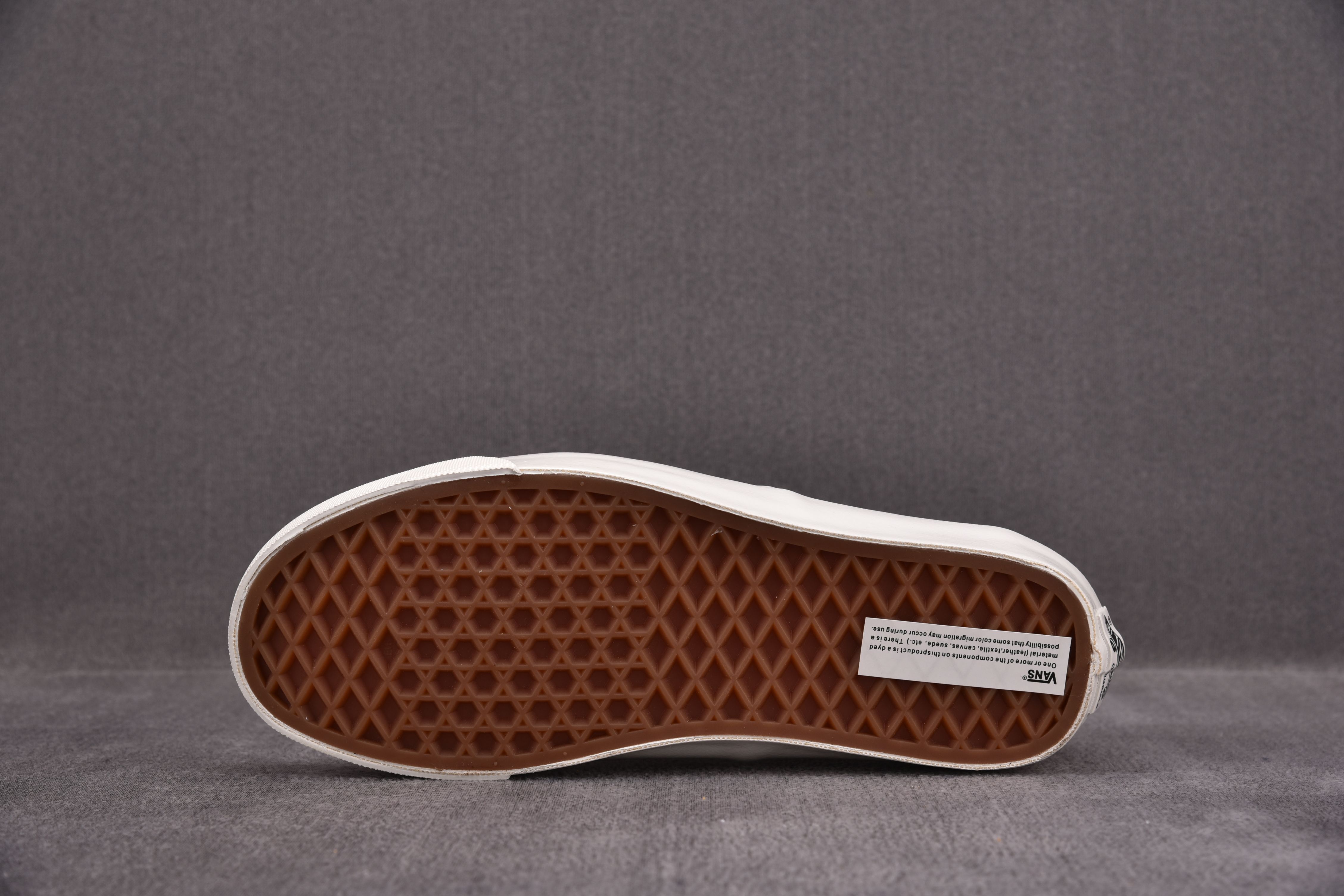 Vans Authentic Comme des Garcons Black Heel Tab (Curved Rubber)