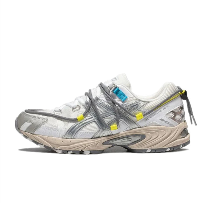 Asics Kahana TR V2 Retro Functional Athleisure Casual Sports Shoe White Grey Yellow
