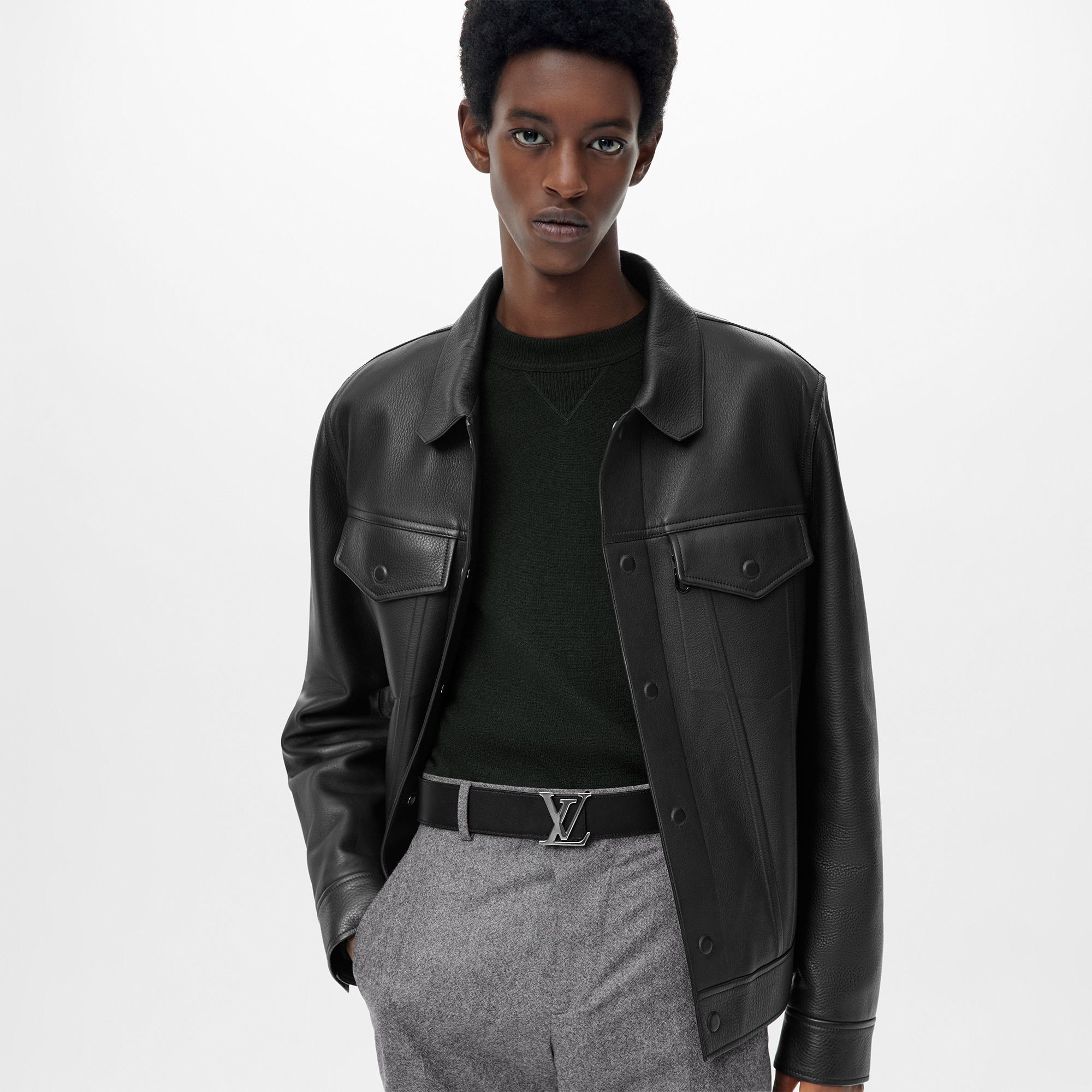 LV INITIALES REVERSIBLE BELT