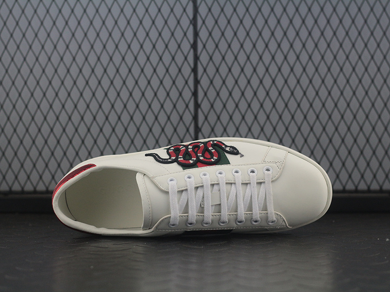 【Clearance】 Guci White Snake New Ace Sneakers（EU42=270MM）