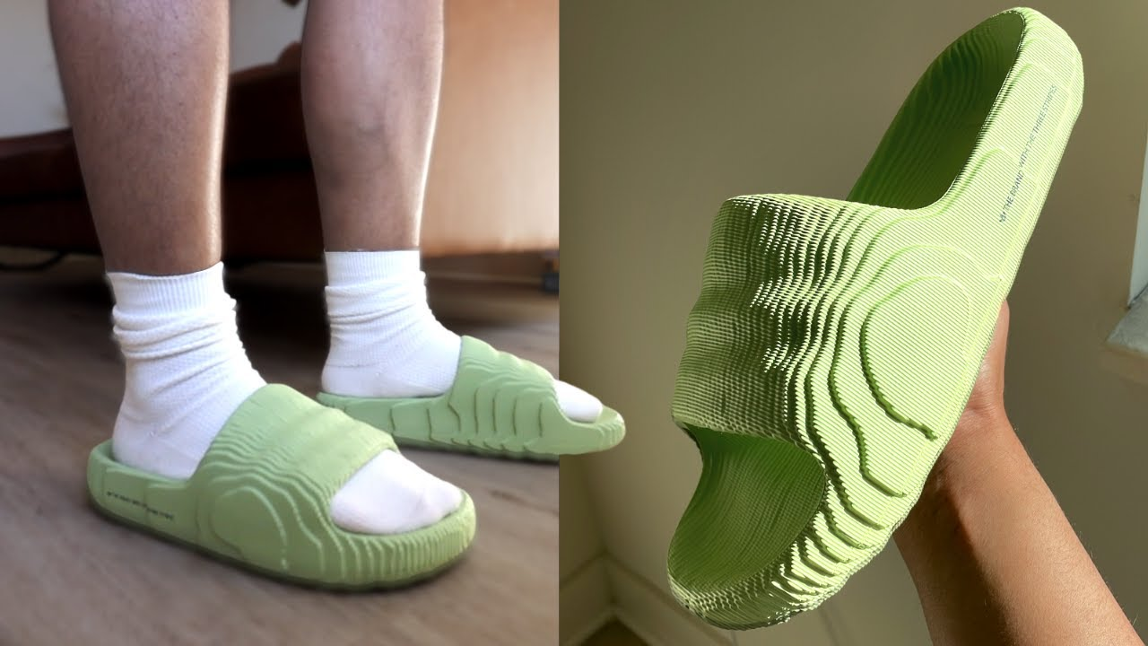 adidas Adilette 22 Slides Magic Lime