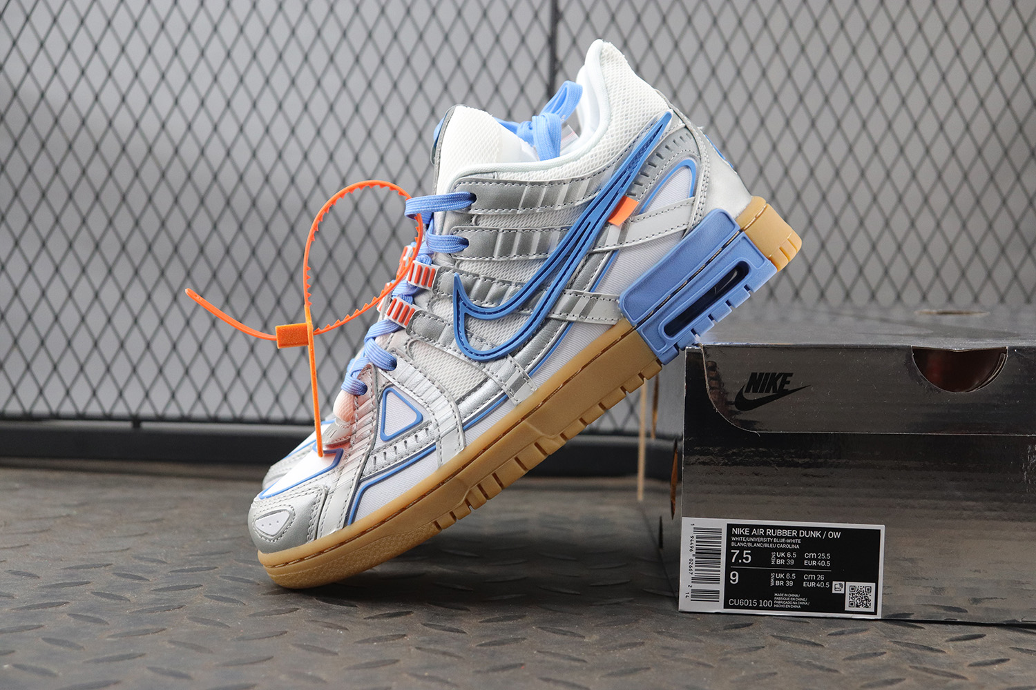 Nike Air Rubber Dunk Off-White UNC