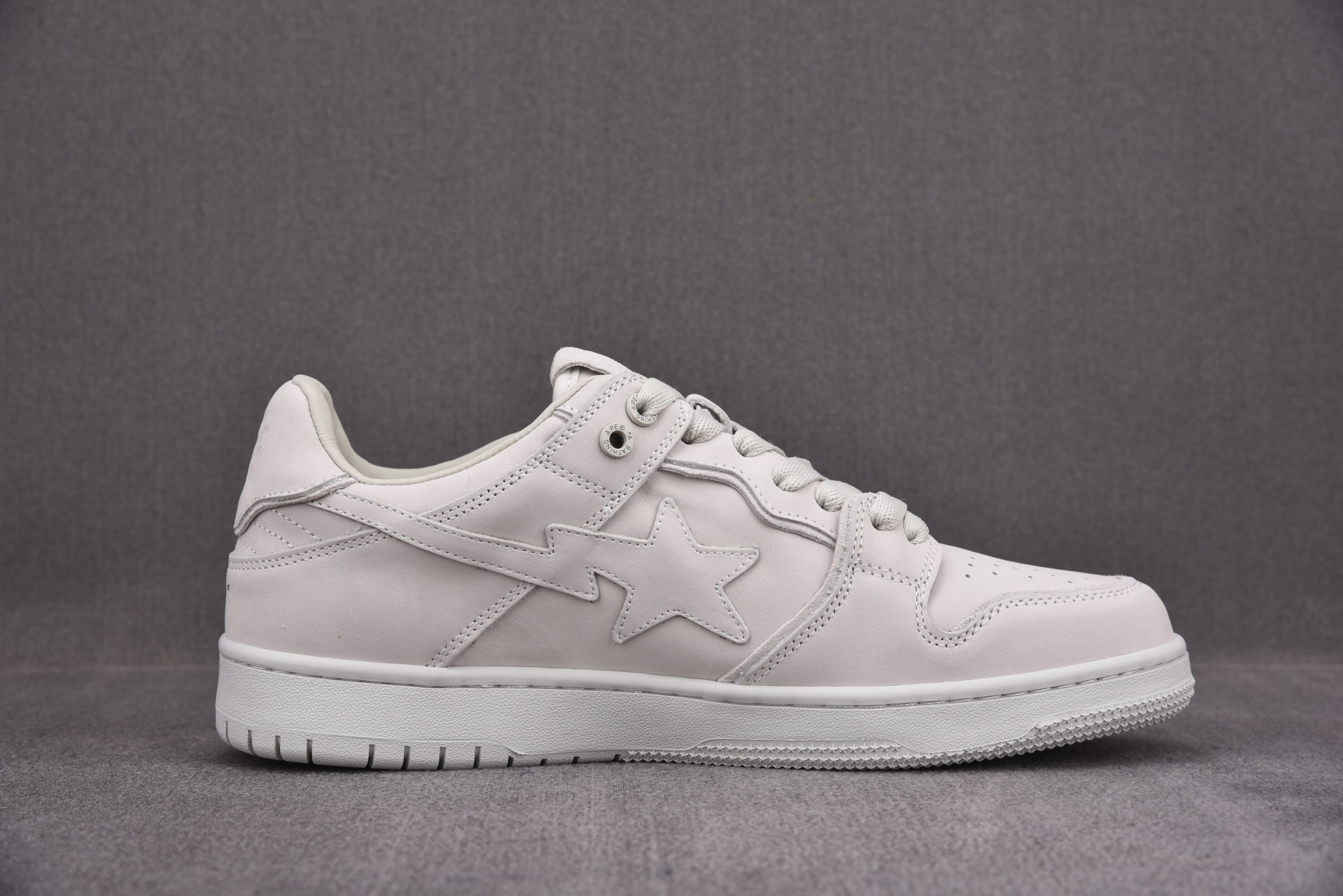 A Bathing Ape Bape SK8 Sta Triple White