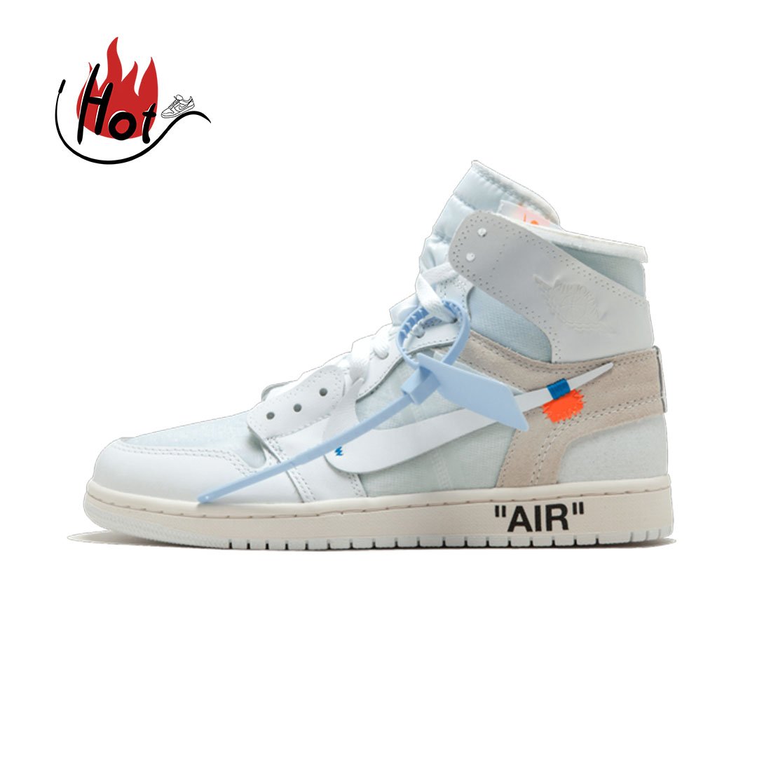 【Clearance】 Jordan 1 Retro High Off-White White（US7）